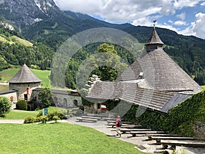 Fortress Hohenwerfen or Festung Hohenwerfen or Burg Hohenwerfen or Hohenwerfen Adventure Castle, Pongau