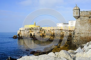 Fortress and jail at Peniche photo