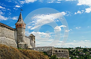 Fortress in kamyanets podilskiy ukraine