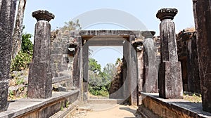 The Fortress of Kavaledurg Fort Tirthahalli, Shimoga.. Ancient Fort of Karnataka,