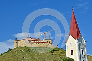 Pevnost Krásnahorka na Slovensku