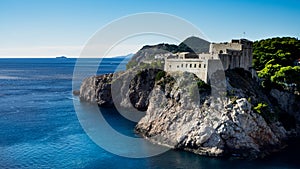 Fortress Lovrijenac is a Game of Thrones Shooting Set in Dubrovnik