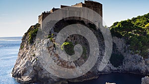 Fortress Lovrijenac is a Game of Thrones Shooting Set in Dubrovnik photo