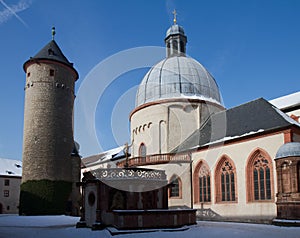 Fortress Marienberg with chapel and Tower