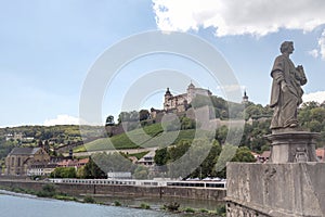 Fortress Marienberg, city of Wuerzburg