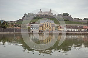 Fortress Marienberg and the St. Burkard church