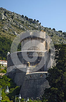 The fortress in the Mediterranean Old Town