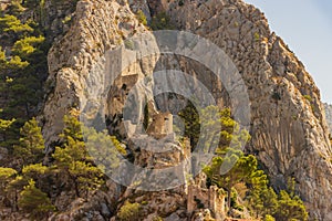 Fortress Mirabela above the city of Omis