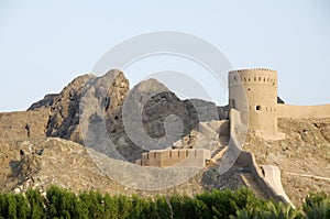 Fortress in muscat oman photo