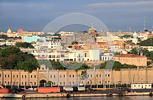 Fortress Osama and colonial quarter. Santo Domingo, Dominicana