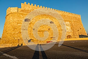 Fortress rocca al mare, Iraklio, Crete, Greece