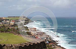 Fortress San Felipe de Morro, San Juan, Puerto Rico photo