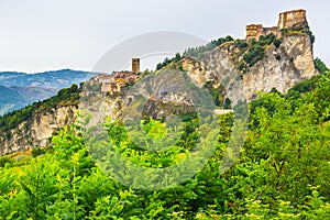 Fortress of San Leo near Rimini