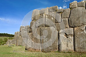 Fortress Saqsaywaman - the last stronghold of the Incas in the north of Cusco.