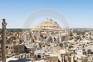 Fortress of Shali Schali the old Town of Siwa oasis in Egypt