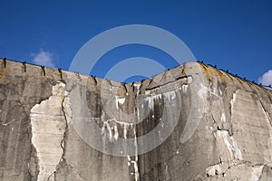 Fortress and stronghold made of concrete