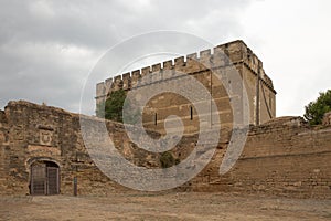 Fortress of Templars in Lleida Lerida city, Spain