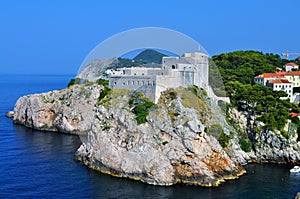 The fortress on the top of the rock - St. Lawrence Fortress