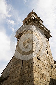 Fortress tower in Ribadavia, Galicia, Spain