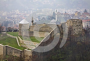 Fortress in Travnik. Bosnia and Herzegovina