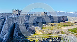 fortress of tzar samuel is dominant of unesco listed macedonian city ohrid and it offers great view over surrounding