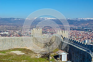 fortress of tzar samuel is dominant of unesco listed macedonian city ohrid and it offers great view over surrounding