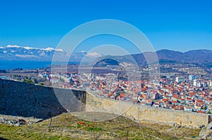 fortress of tzar samuel is nowadays in ruins. the only maintained part is outter fortification which offers great view