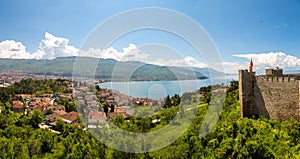 Fortress of tzar Samuel in Ohrid