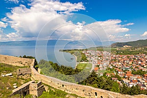 Fortress of tzar Samuel in Ohrid