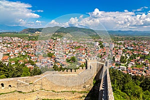 Fortress of tzar Samuel in Ohrid