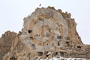 Fortress in Uchisar,Cappadocia