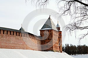 Fortress Velikiy Novgorod.