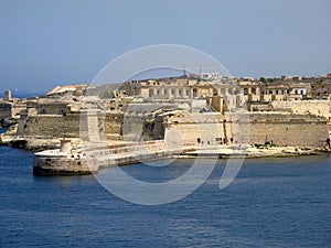 The fortress in Vittoriosa, Malta