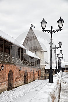 Fortress wall of the Kazan Kremlin