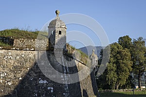 Fortress wall of ValenÃ§a do minho, Portugal