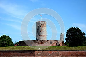 Fortress Wisloujcie in Gdansk Poland