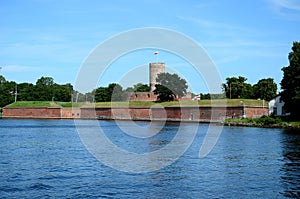 Fortress Wisloujcie in Gdansk Poland