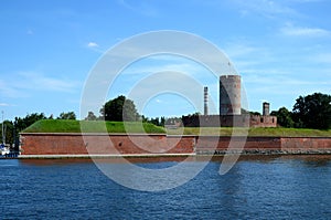 Fortress Wisloujcie in Gdansk Poland