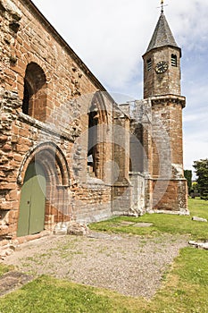 Fortrose Cathedral ruins on the Black Isle in Scotland.