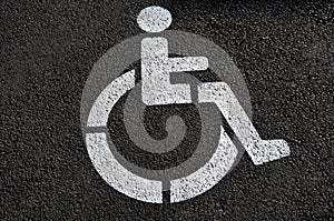 fortunately  parking is reserved for these people. fracture of the spine  leg  spinal cord injury  without barriers