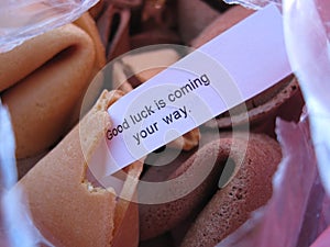 Fortune cookie - Good luck