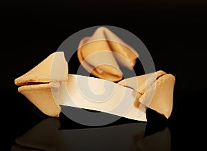 Fortune Cookies Blank Fortune photo