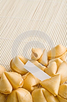 Fortune cookies space for text