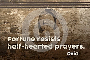 Fortune resists Ovid photo