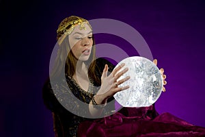 Fortune Teller with Crystal ball