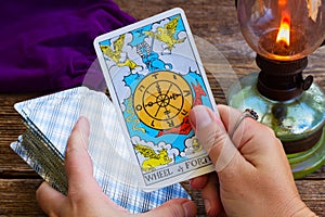 Fortunetelling with Tarot cards