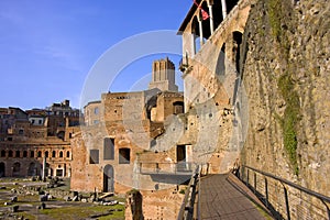 The Forum archaeology debris shambles Italy