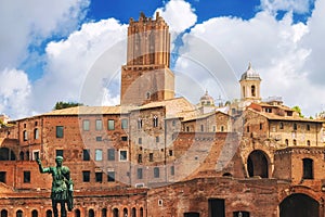 Forum of Augustus Foro di Augusto in Rome photo