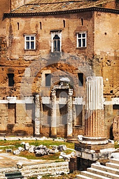 Forum of Augustus Foro di Augusto in Rome photo