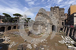 Forum of Augustus in Rome, Italy